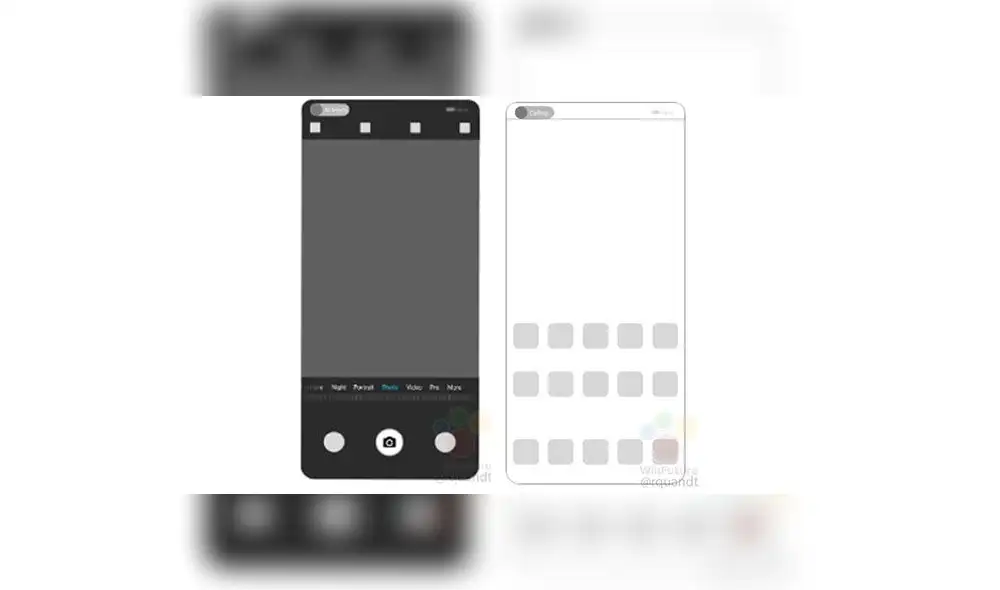 Esta cámara frontal oculta estaría ubicada en el lateral izquierdo en la parte superior del móvil.