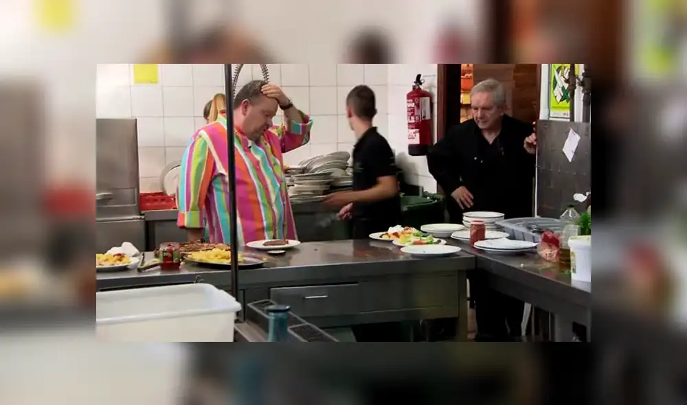 El presentador junto a su equipo de ‘Pesadilla en la cocina’ se trasladaron a Gijón en la última entrega del programa.