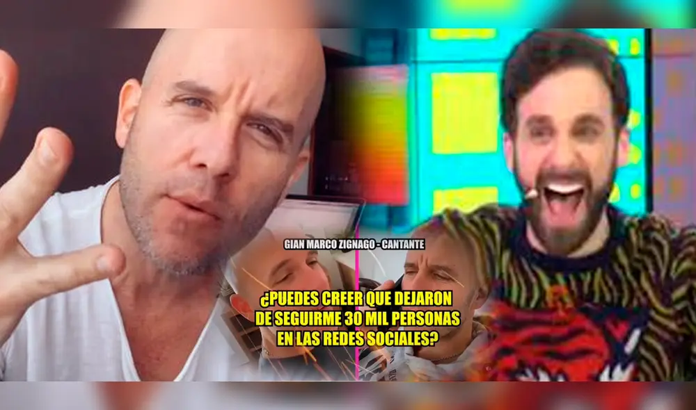 Gian Marco arremetió contra Rodrigo González tras ser criticado en su programa. Foto: composición LR/ captura de Willax TV