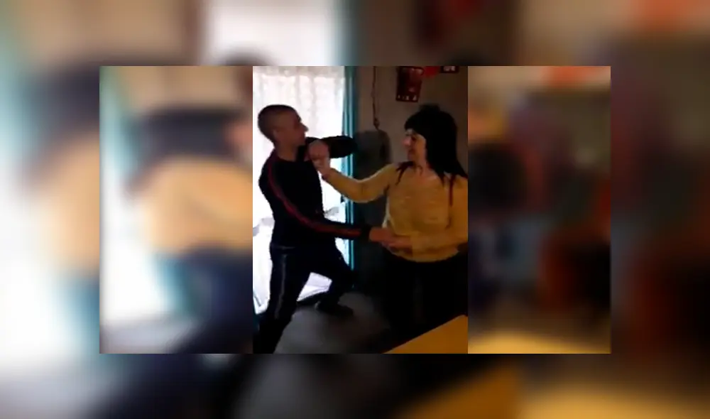 En Facebook, un joven sorprendió a su madre con sus dotes en la danza al ritmo de una conocida cumbia.