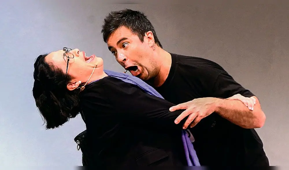 Ambos trabajaron juntos en la obra Toc Toc. Foto: difusión / La República Ambos trabajaron juntos en la obra Toc Toc. Foto: difusión / La República