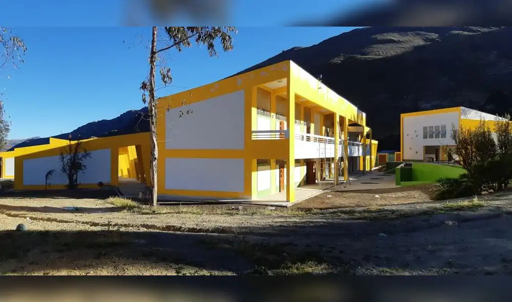 Huancavelica: nueva infraestructura del colegio “San Roque” de Castrovirreyna en 98%