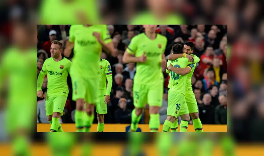 Barcelona venció 1-0 al Manchester United por la ida de cuartos de Champions League [RESUMEN]