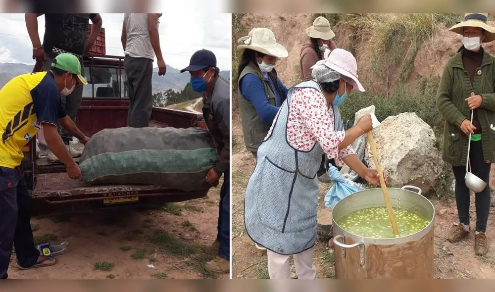 Ollas comunes benefician a mas de 700 personas en Cusco.