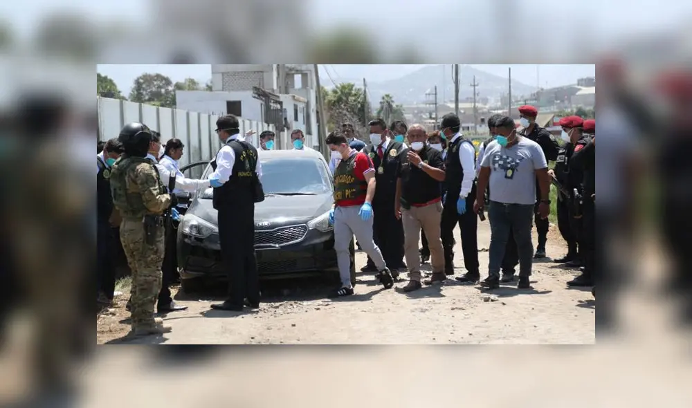 Sospechosos en crimen de joven participaron en reconstrucción de crimen. (Foto: Mauricio Malca / La República) Sospechosos en crimen de joven participaron en reconstrucción de crimen. (Foto: Mauricio Malca / La República)