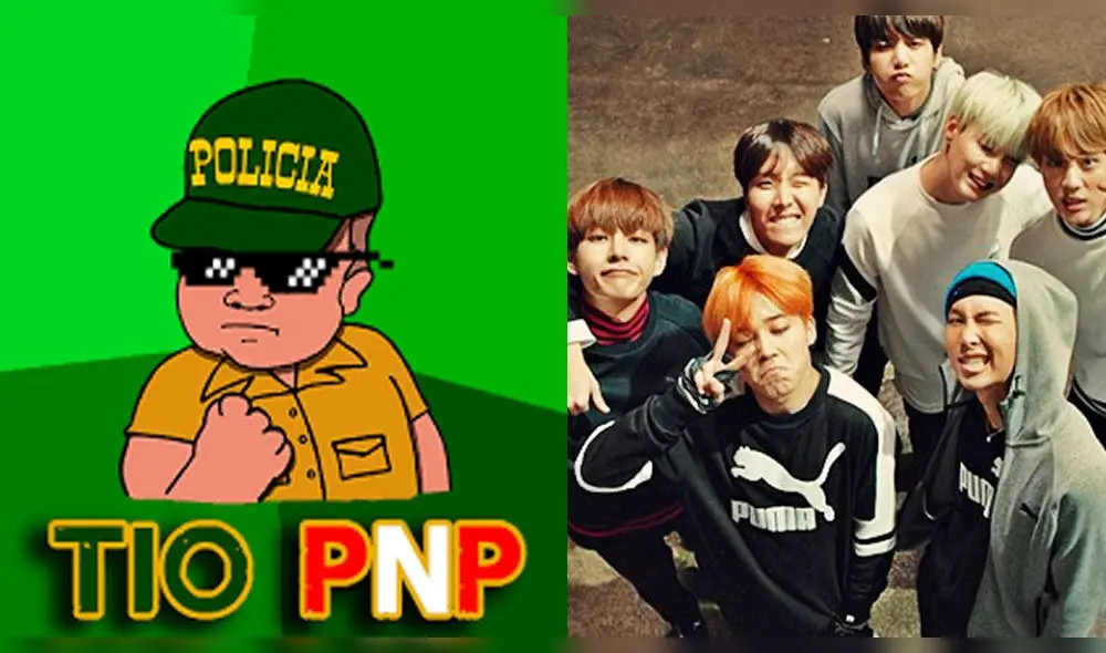 'Tío PNP' enfurece al ARMY de BTS por usar a miembros en curiosa campaña