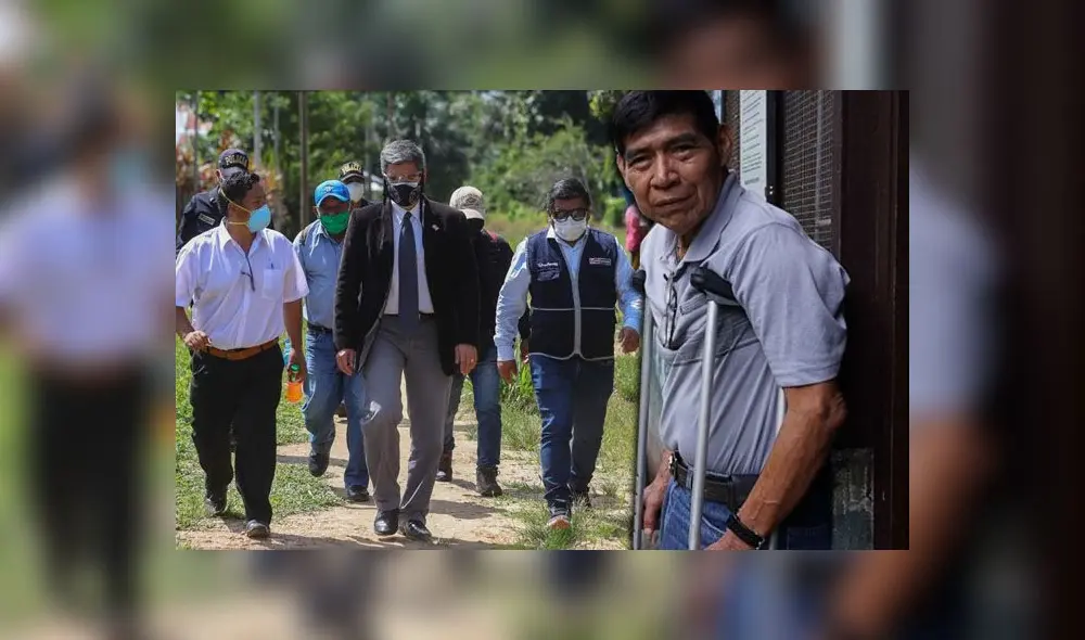 Ministro de Cultura asiste a funeral de Santiago Manuin | créditos: composición / Ministerio de Cultura Ministro de Cultura asiste a funeral de Santiago Manuin | créditos: composición / Ministerio de Cultura