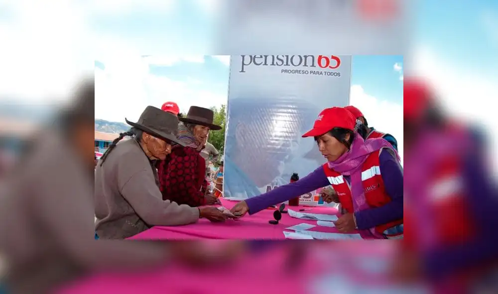 Usuarios de programa Pensión 65 suben a 500 mil