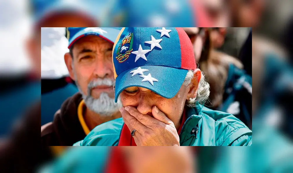 Crisis en Venezuela. Foto: EFE.