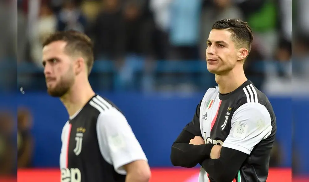 Cristiano Ronaldo hizo evidente su malestar tras la caída ante la Lazio. Foto: EFE. Cristiano Ronaldo hizo evidente su malestar tras la caída ante la Lazio. Foto: EFE.