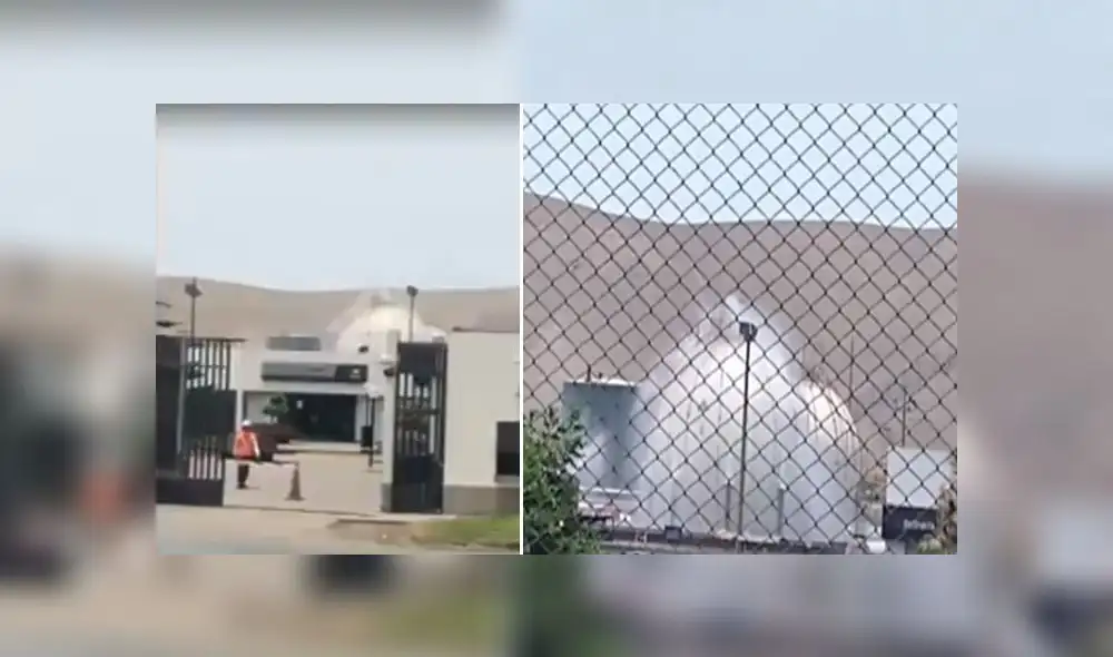 Se reportó una fuga de gas.