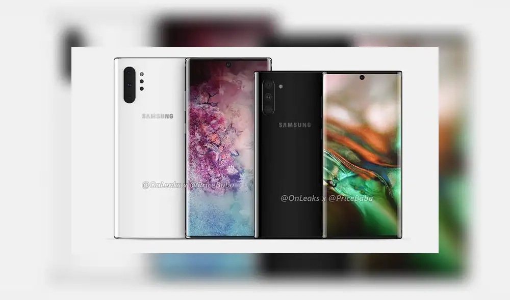 Samsung Galaxy Note 10: filtraciones revelarían por completo el diseño del smartphone [VIDEO]