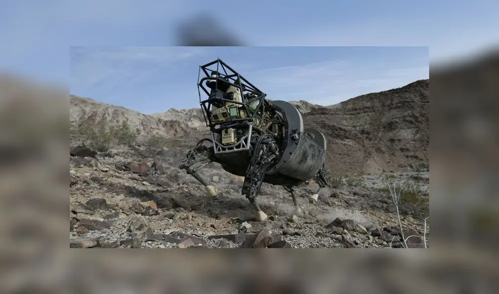 Robot de Boston Dynamics, empresa dedicada a la robótica e ingeniería. Foto: El País