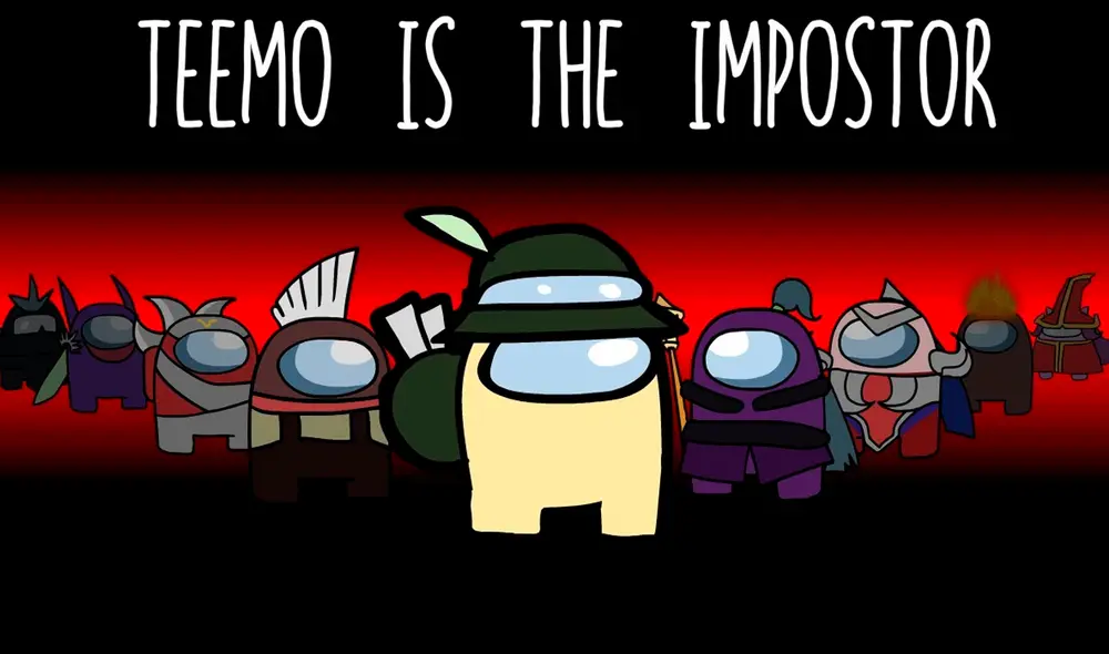 Fanmade de cómo se vería Among Us con los campeones de League of Legends. Foto: YouTube