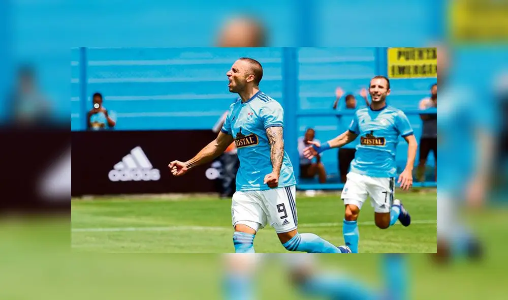 Emanuel Herrera calienta para partido contra Alianza Lima