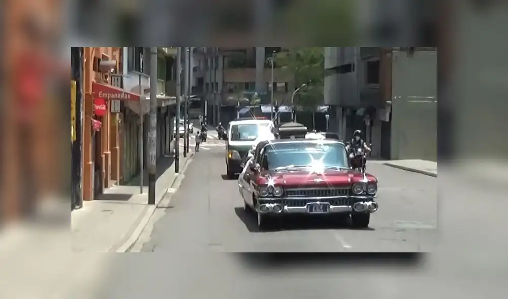 Colombia: Pasean carroza fúnebre para generar conciencia sobre el coronavirus