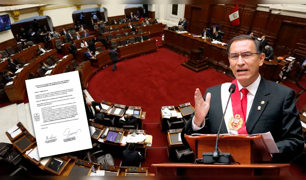 Martín Vizcarra: ¿Qué plantea la ley para prohibir la reelección de congresistas?