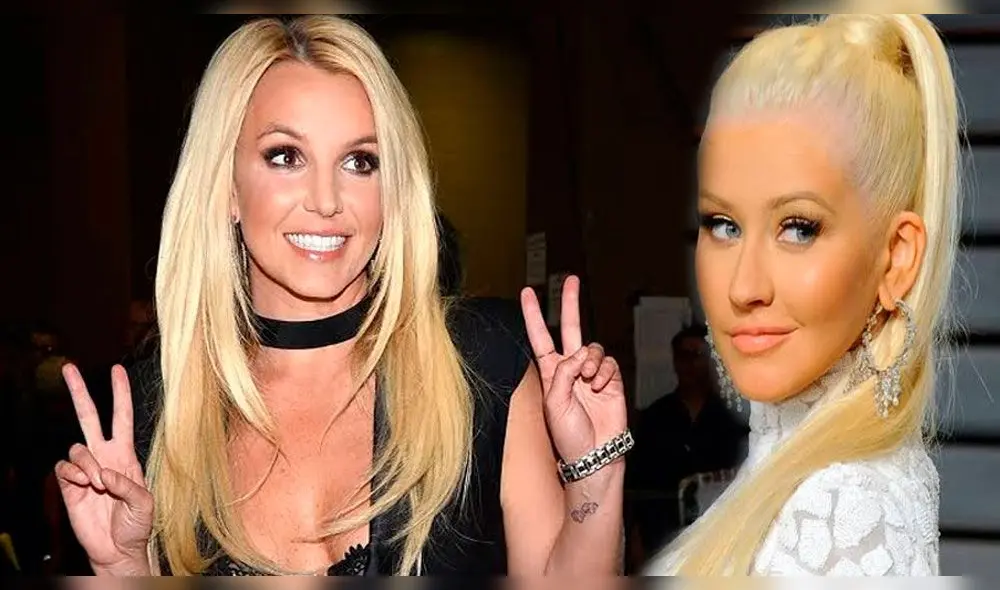 Britney Spears y Christina Aguilera Instagram Britney Spears y Christina Aguilera Instagram