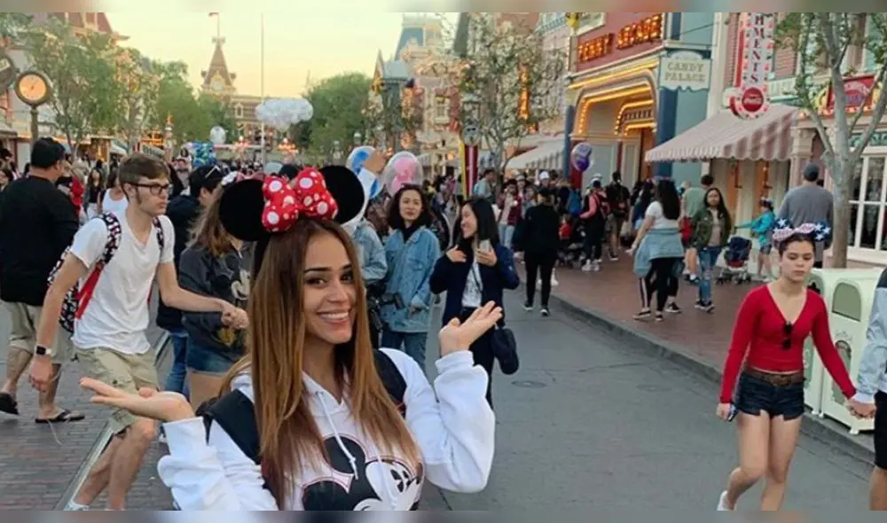 Difunden comprometedoras fotos de Yanet García y su nuevo novio en Disney