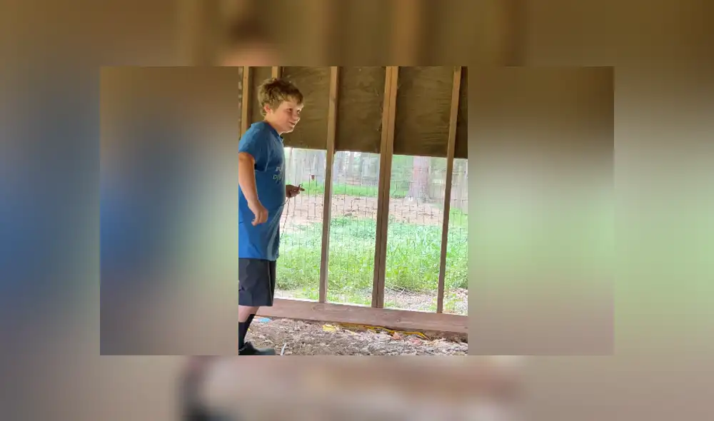 A través de YouTube se hizo viral el método que utilizó un niño para atrapar a una serpiente. A través de YouTube se hizo viral el método que utilizó un niño para atrapar a una serpiente.