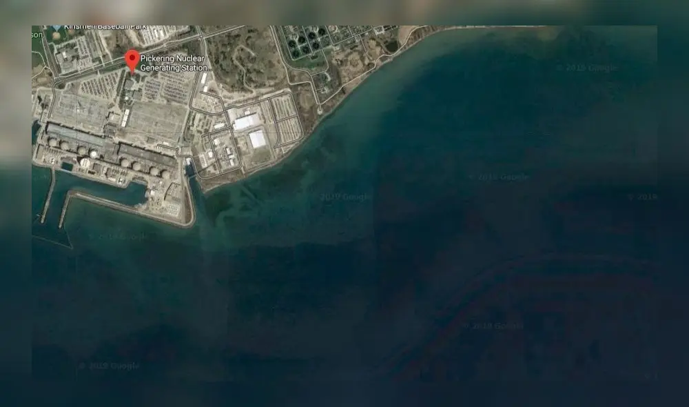 La Central Nuclear de Pickering está situada en Pickering, Ontario, Canadá. Foto: Difusión.