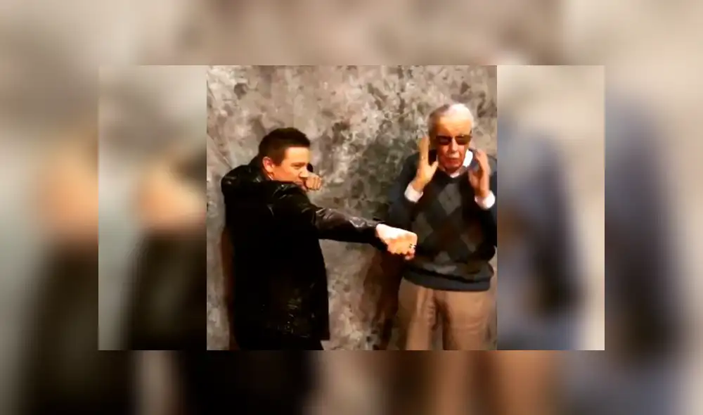 Avengers: Endgame: Así reaccionó Hawkeye al conocer a Stan Lee [VIDEO]