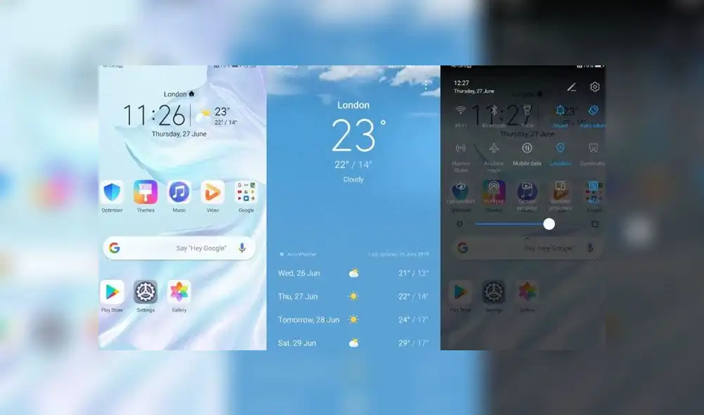 EMUI 10 contará con un renovado diseño. EMUI 10 contará con un renovado diseño.