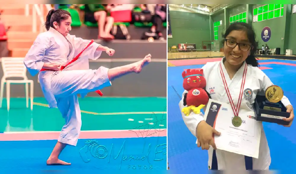 Karateca peruana logra medalla de oro en EE.UU. con tan solo 14 años Karateca peruana logra medalla de oro en EE.UU. con tan solo 14 años