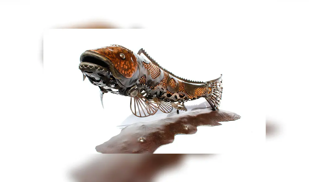 Desliza para ver todas las creaciones que ha realizado el joven. Foto: Alan Willian.