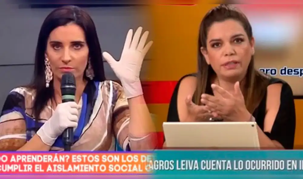Laura Borlini criticó a Miagros Leiva por incidente tras detención durante toque de queda. Foto: Composición Laura Borlini criticó a Miagros Leiva por incidente tras detención durante toque de queda. Foto: Composición