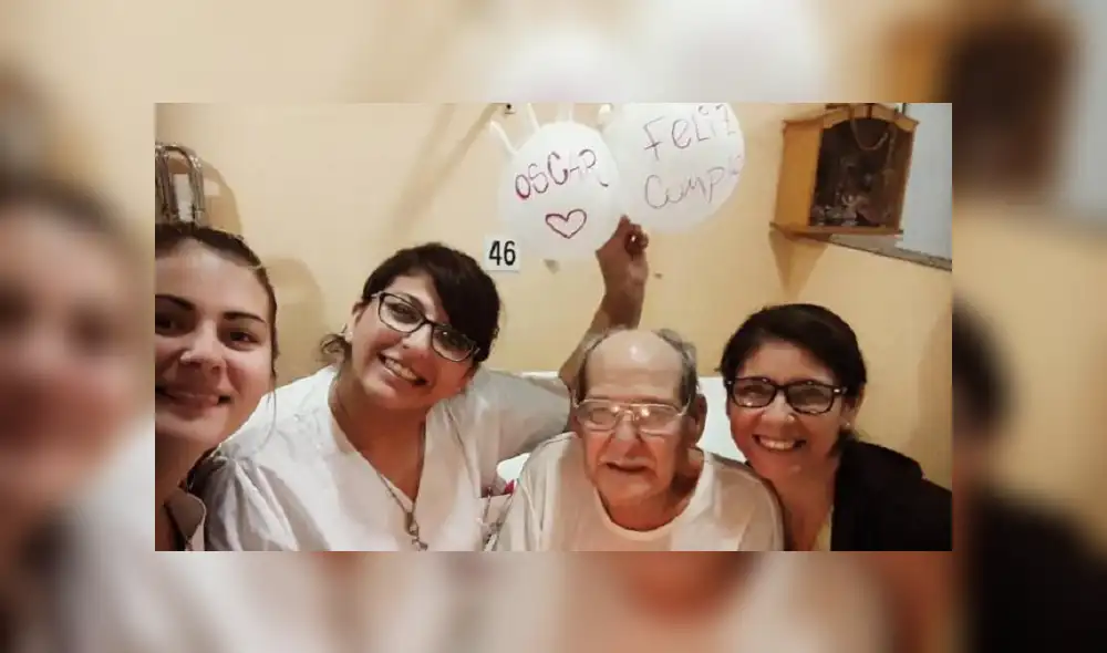 Facebook: anciano fingió estar enfermo para ir al hospital y no pasar solo su cumpleaños