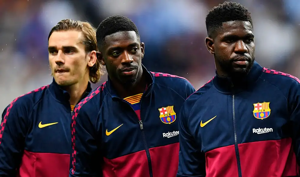 Samuel Umtiti sufrió una lesión con la selección francesa. (Créditos: AFP)