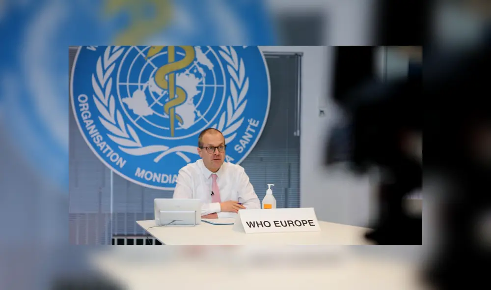 El Dr. Hans Kluge, director de la región europea de la Organización Mundial de la Salud. El Dr. Hans Kluge, director de la región europea de la Organización Mundial de la Salud.