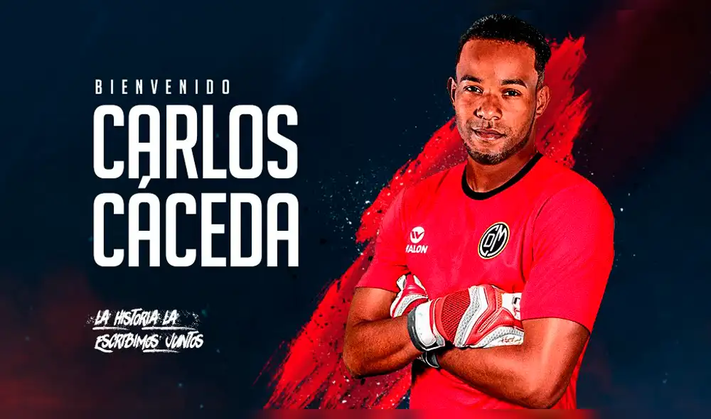 Carlos Cáceda es el nuevo arquero de Deportivo Municipal