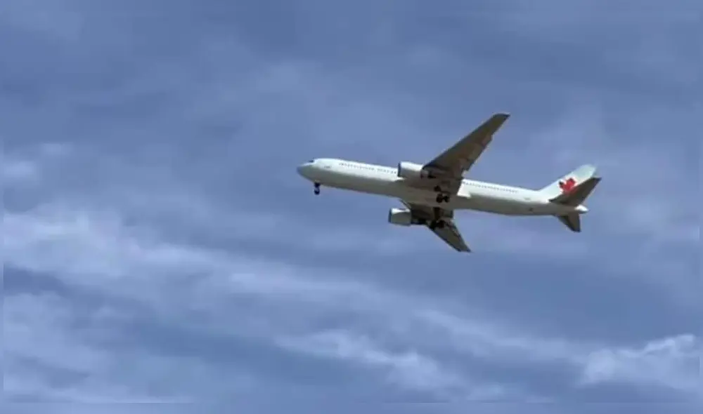 El avión estuvo más de 5 horas sobre el cielo de la ciudad de Madrid. (Foto: Noticias RCN)