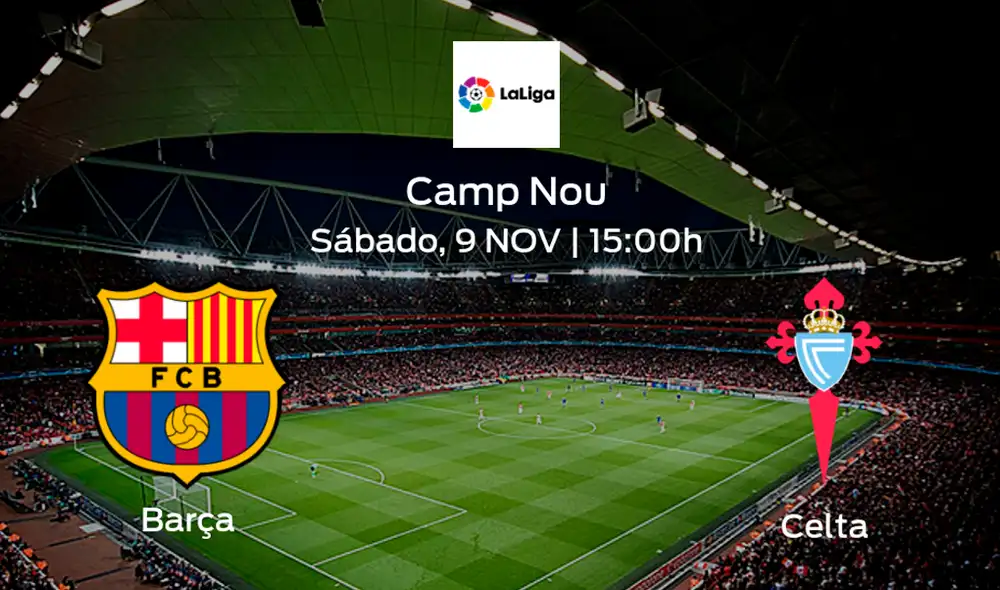 Sigue aquí EN VIVO ONLINE el Barcelona vs. Celta de Vigo por la jornada 13 de la Liga Santander 2019-2020. | Foto: EFE Sigue aquí EN VIVO ONLINE el Barcelona vs. Celta de Vigo por la jornada 13 de la Liga Santander 2019-2020. | Foto: EFE