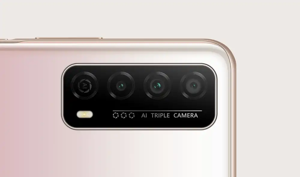 Sistema fotográfico compuesto por triple cámara trasera. Foto: Huawei Sistema fotográfico compuesto por triple cámara trasera. Foto: Huawei
