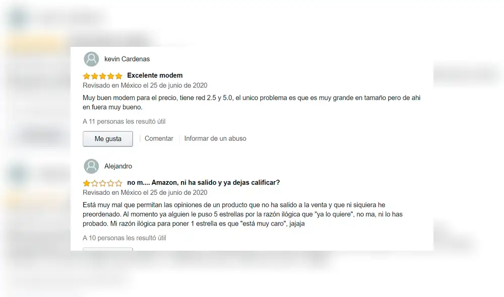 Otros criticando que la acción sea posible.