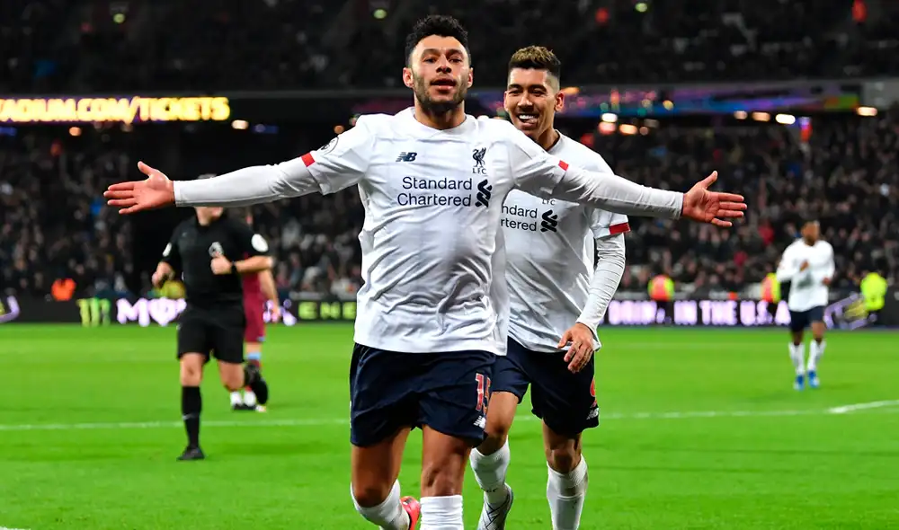Liverpool derrotó 2-0 West Ham por la fecha 18 de la Premier League. Foto: Twitter Liverpool derrotó 2-0 West Ham por la fecha 18 de la Premier League. Foto: Twitter
