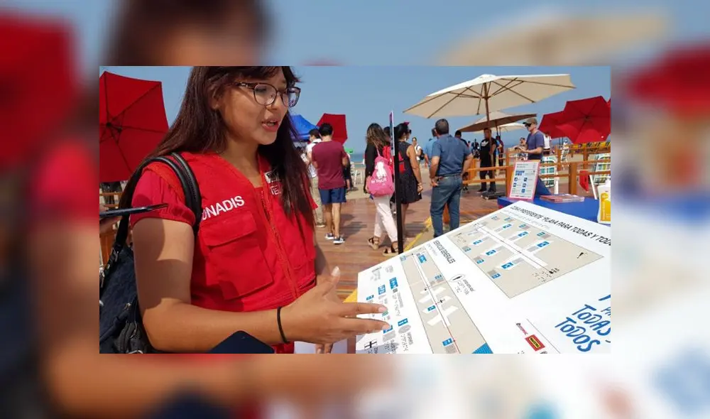 Ministra de la Mujer dijo que espera que el ejemplo se replique en otras playas del país.