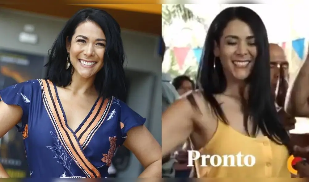 Magdyel Ugaz se sumará al elenco de De vuelta al barrio. | FOTO: Composición La República / Captura América TV. Magdyel Ugaz se sumará al elenco de De vuelta al barrio. | FOTO: Composición La República / Captura América TV.