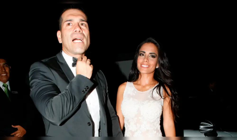 Carlos Barraza y su esposa Vanessa López