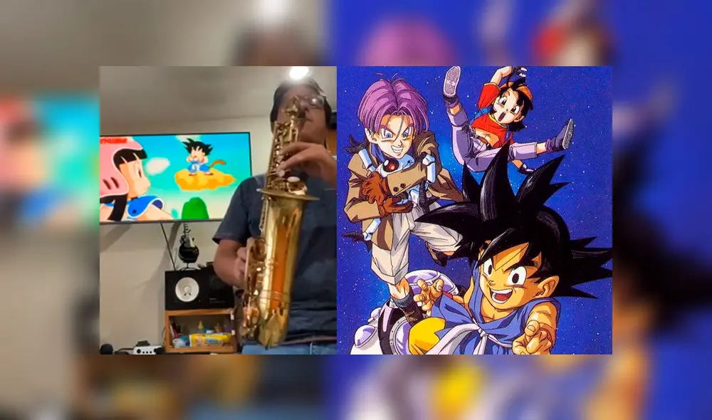 Desliza las imágenes para conocer un poco más de este joven músico que se ganó el reconocimiento de los fans de Dragon Ball GT. Fotocapturas: JF SaxGuy/TikTok