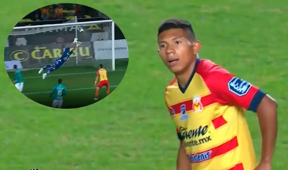Edison Flores anotó un golazo para anotar el 1-1 de Morelia vs León, por los cuartos de final de la Liga MX. Foto: Composición.