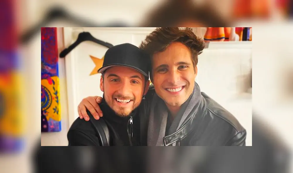 Reencuentro de Diego Boneta y Jesús Zavala. (Foto: Instagram)