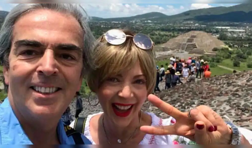 Edith González y su esposo Lorenzo Lazo