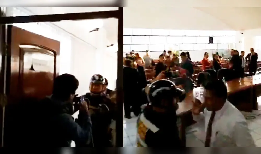 Agreden a periodistas al intentar preguntar por sentencia en contra del alcalde de Arequipa. Foto y Video: HBA Noticias Agreden a periodistas al intentar preguntar por sentencia en contra del alcalde de Arequipa. Foto y Video: HBA Noticias