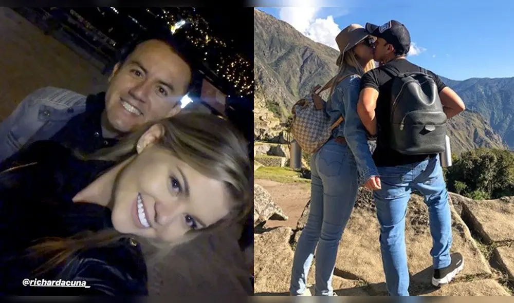 Richard Acuña y Brunella Horna