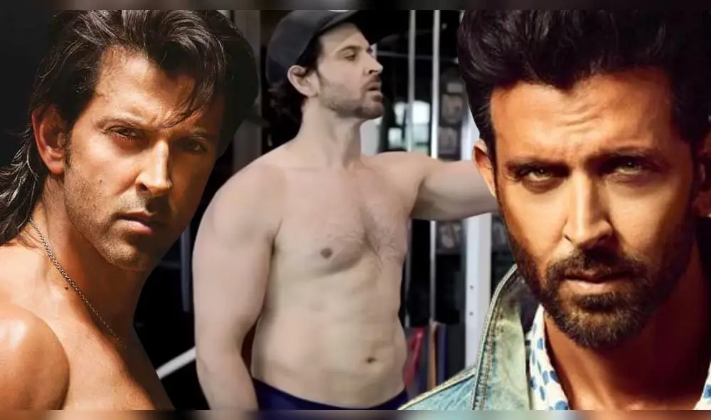 Increíble transformación de Hrithik Roshan para ser un galán de Bollywood Increíble transformación de Hrithik Roshan para ser un galán de Bollywood