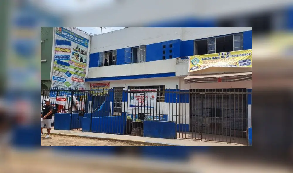 En el caso del colegio Santa Rosa de Quives, su clausura estuvo motivada por matricular a alumnos de inicial, pese a que solo tenía permiso para admitir a los de nivel primario y secundario. (Foto: La República) En el caso del colegio Santa Rosa de Quives, su clausura estuvo motivada por matricular a alumnos de inicial, pese a que solo tenía permiso para admitir a los de nivel primario y secundario. (Foto: La República)